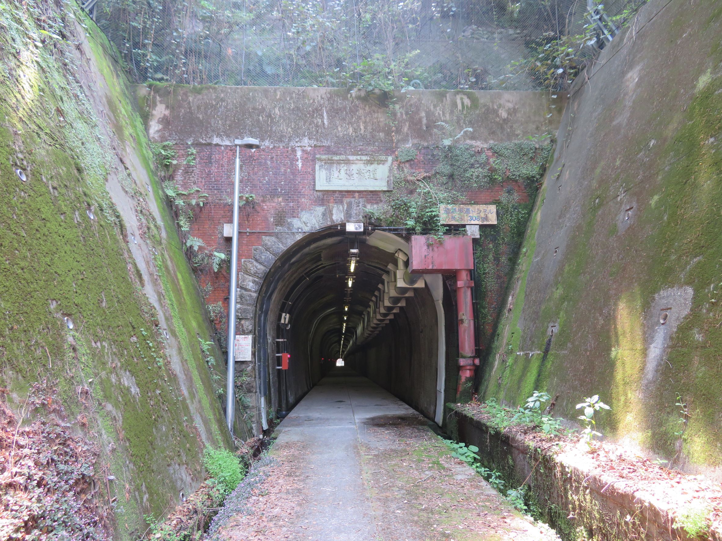 道瀬歩道トンネル（旧道瀬隧道）
