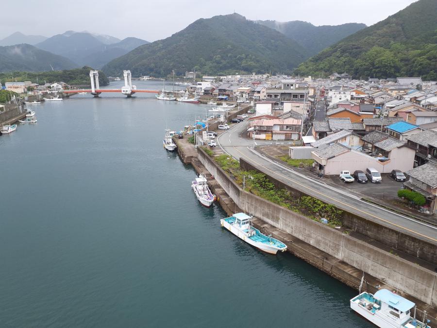 アルファ橋からの眺望