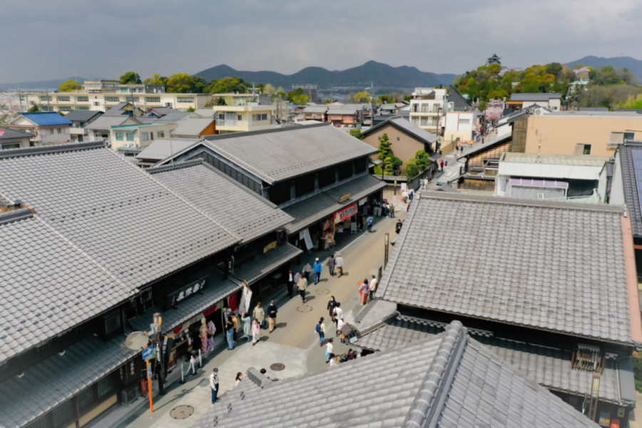 犬山城下町