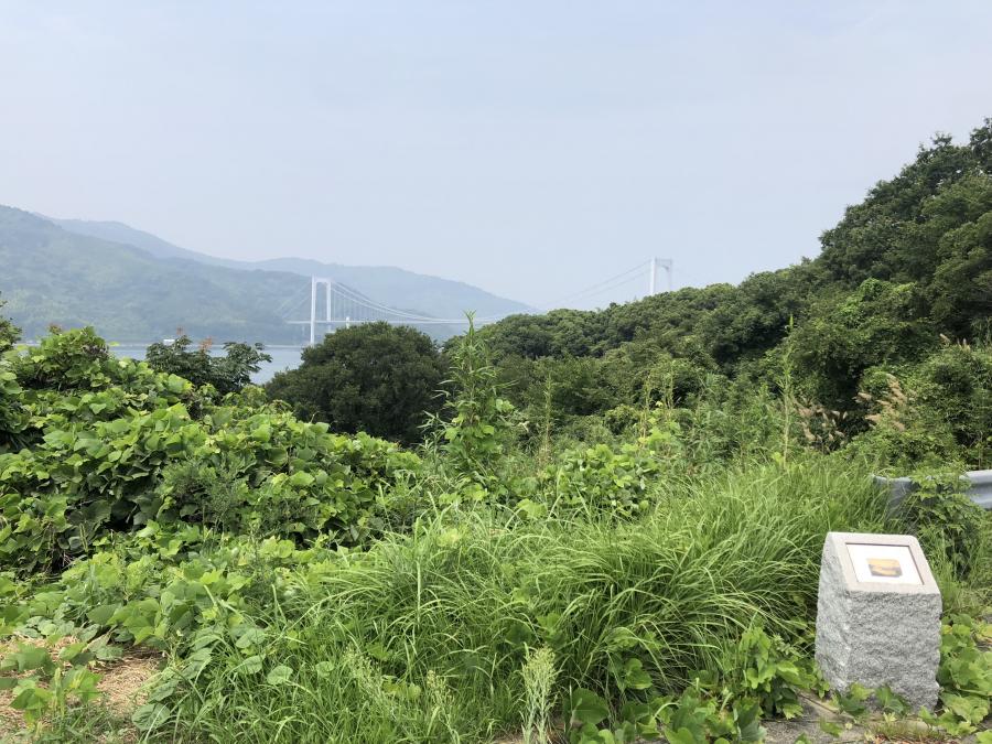 平山郁夫画伯しまなみ海道五十三次スケッチ（46）伯方島 伯方大島大橋