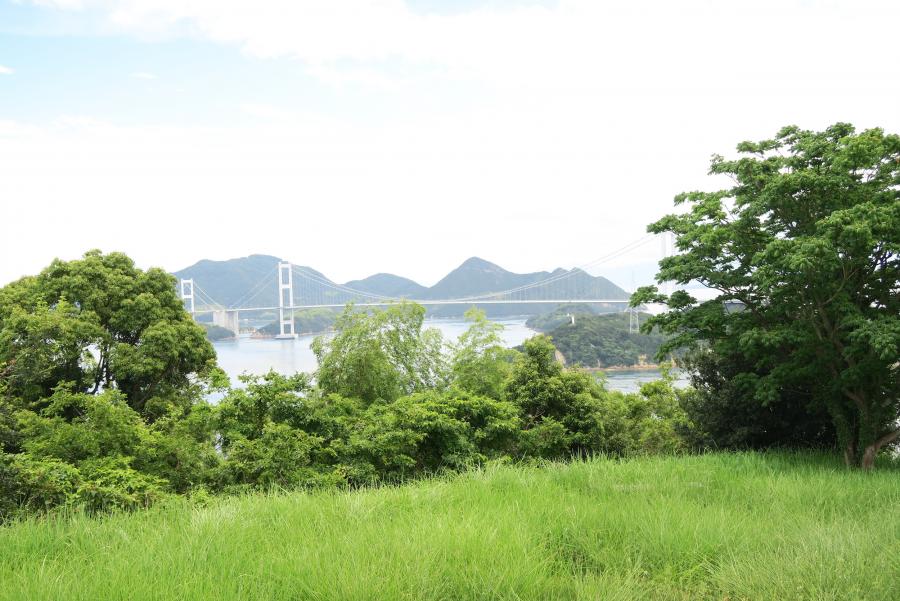 芸予要塞中部砲台指令塔跡