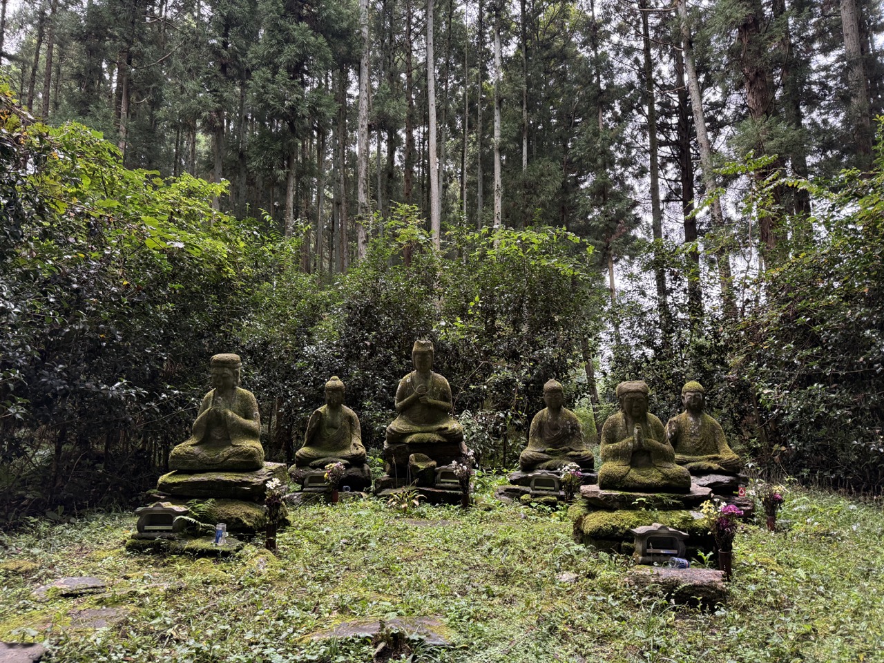 ついじの森五智如来（七人坊主）